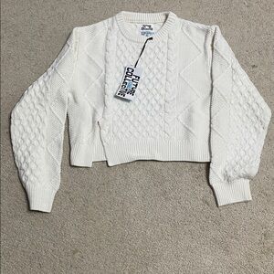 Future Collective Cable Knit Sweater